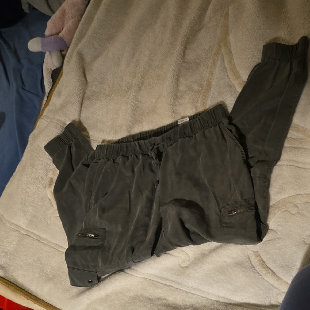 Banana Republic Gray Track Pants